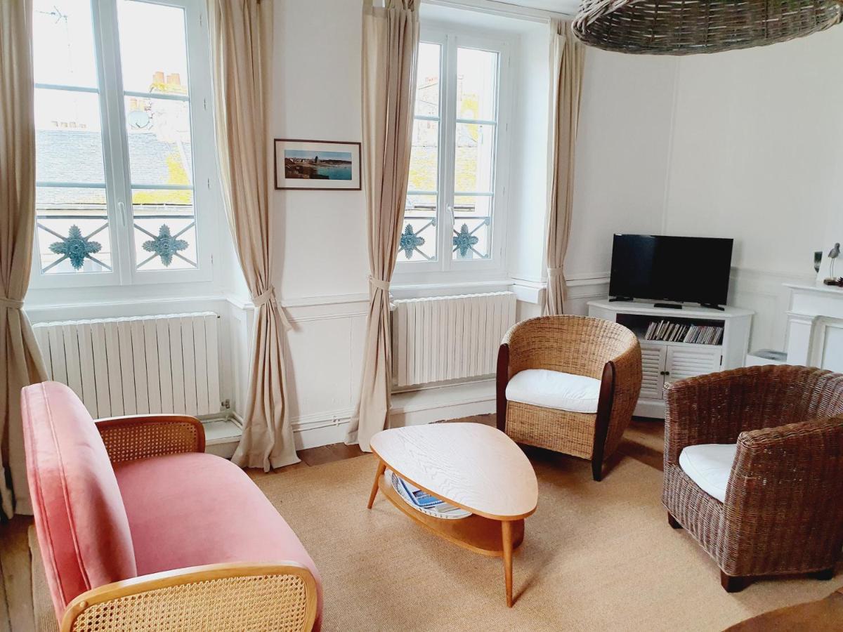 Les Sablons - Tres Bel Appartement , Lumineux Сен-Мало Экстерьер фото